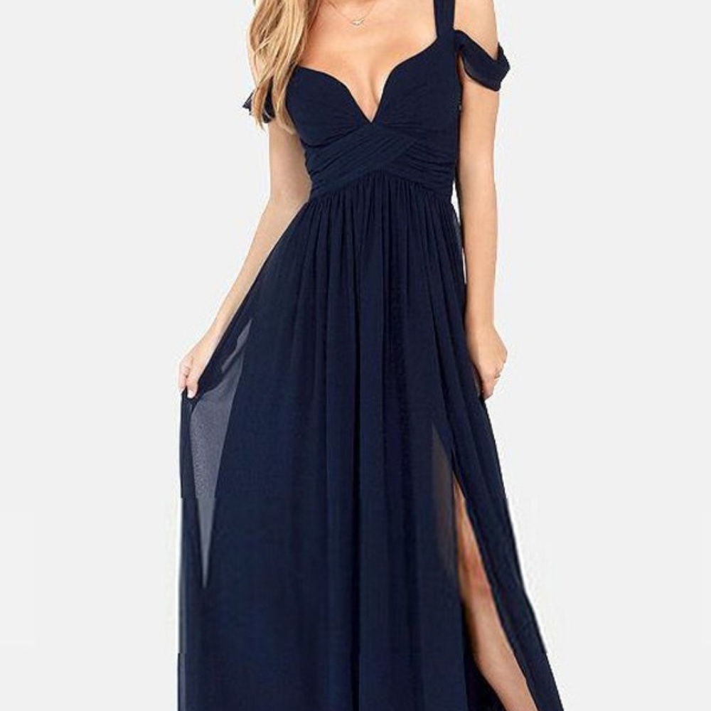 Navy Bridesmaid Dress New